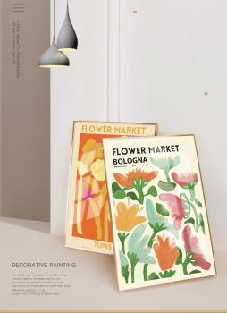 360Home Französische florale dekorative Wandkunst